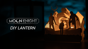 Moon Knight DIY Paper Lantern Templates 🕯️ (PDF+SVG) + Video Tutorial 