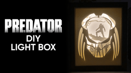 Predator DIY LightBox Templates (PDF+SVG) + Video Tutorial