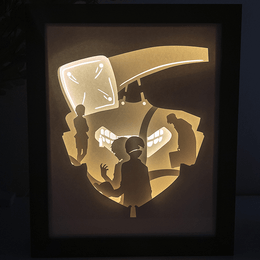 Crimson Hunger DIY LightBox Templates (PDF+SVG) + Video Tutorial