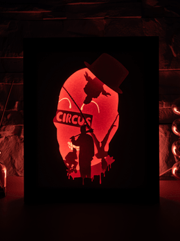 Smile of the Abyss DIY LightBox Templates (PDF+SVG) + Video Tutorial