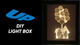 UP DIY LightBox Templates (PDF+SVG) + Video Tutorial