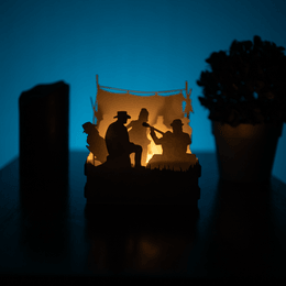 Campfire DIY Paper Lantern Templates 🕯️ (PDF+SVG) + Video Tutorial 