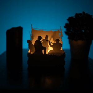 Campfire DIY Paper Lantern Templates 🕯️ (PDF+SVG) + Video Tutorial 