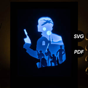 Luke DIY LightBox Templates (PDF+SVG) + Video Tutorial