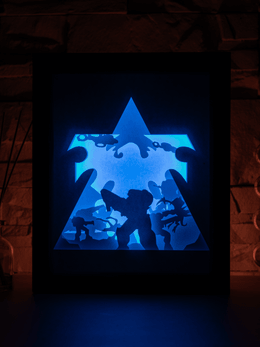 Steel and Fire DIY LightBox Templates (PDF+SVG) + Video Tutorial
