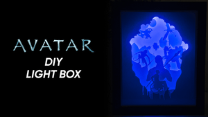 Avatar DIY LightBox Templates (PDF+SVG) + Video Tutorial