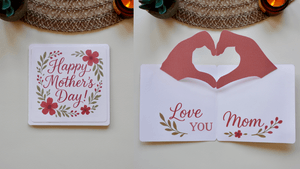 Easy and Beautiful Mother&#x27;s Day DIY Pop-Up Card Templates + Video Tutorial 