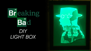 Breaking Bad DIY LightBox Templates (PDF+SVG) + Video Tutorial