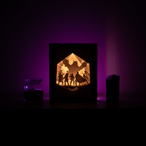 Dungeons DIY LightBox Templates (PDF+SVG) + Video Tutorial