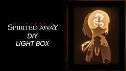 Spirited Away DIY LightBox Templates (PDF+SVG) + Video Tutorial