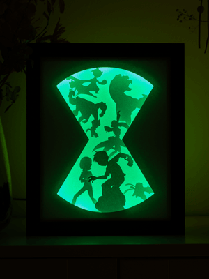 Ben DIY LightBox Templates (PDF+SVG) + Video Tutorial