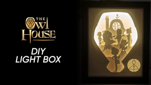 The Owl House DIY LightBox Templates (PDF+SVG) + Video Tutorial