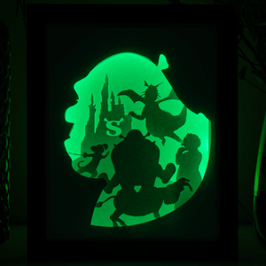 Mr. Green DIY LightBox Templates (PDF+SVG) + Video Tutorial