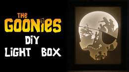 The Goonies DIY LightBox Templates (PDF+SVG) + Video Tutorial