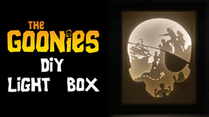 The Goonies DIY LightBox Templates (PDF+SVG) + Video Tutorial