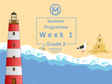 2025 Summer Programme for Grade 3 Students Week 1