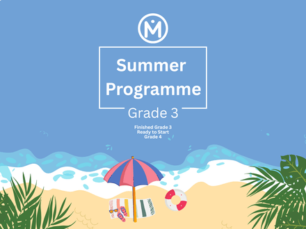 Complete 2 Week 2025 Summer Programme for Grade 3 Students