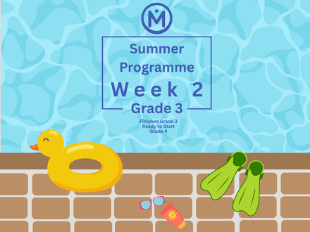 2025 Summer Programme for Grade 3 Students Week 2