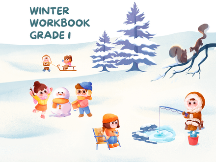 COMING SOON Winter 2025 Activity Booklet - Grade 1