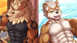 Arcanine &amp; fox mccloud[February 2020 reward pack] 