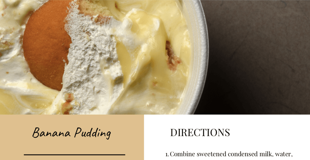 Banana Pudding Recipe