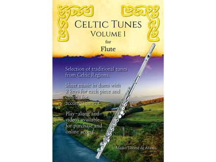 Celtic Tunes Vol. 1 for Flute — 20 Celtic Songs, 2 Keys Each (PDF + Audio)