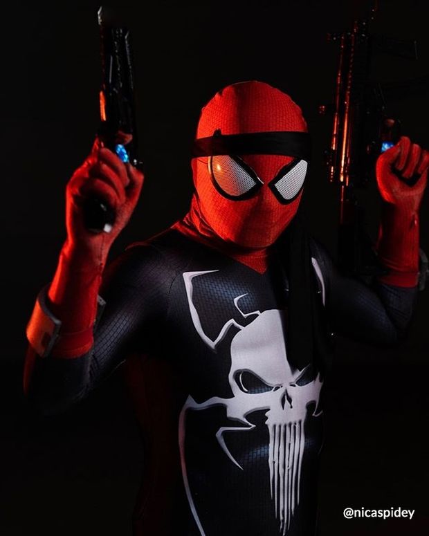 Spider-Punisher pattern