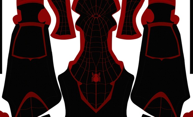 Miles Morales Civil War V1 pattern