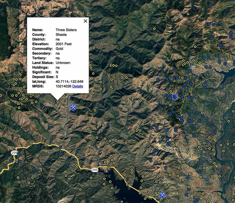 Shasta County California Mine Discovery Tools
