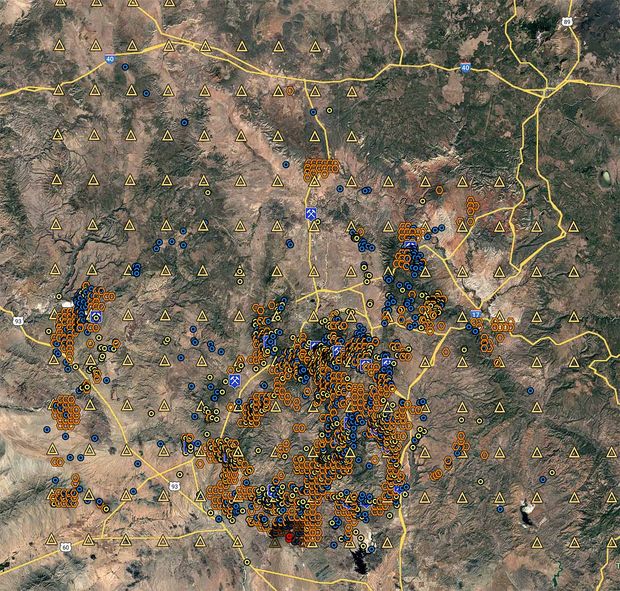 Yavapai County Arizona Mine Discovery Tools