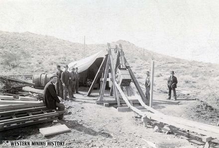 Randsburg, California Mining Operation 1897