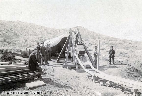 Randsburg, California Mining Operation 1897