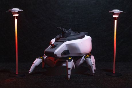Bombardier with 2x Spotters (with LED)