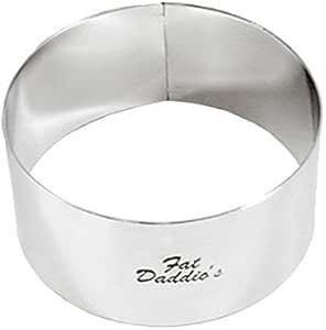 Fat Daddio's Professional Metal Rings 3" x 1.75" (package of 5)