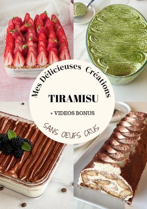 Tiramisu sans œufs crus