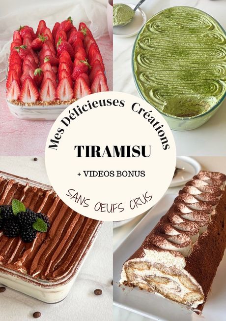 Tiramisu sans œufs crus