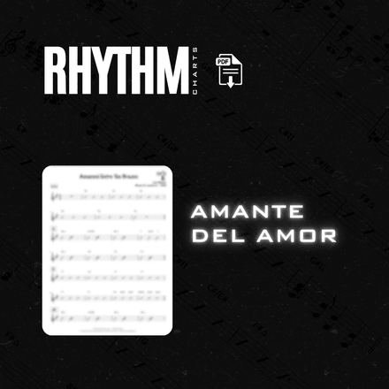 Amante del amor L.M. - Rhythm chart