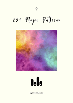 2 5 1 Major Patterns Book (by Lolo García)