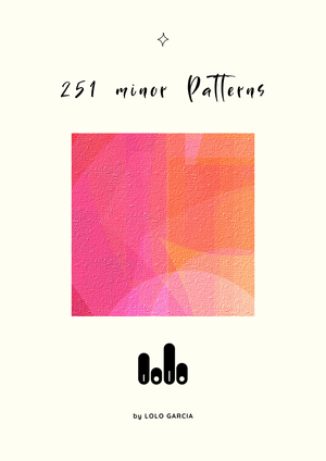 2 5 1 minor Patterns Book (by Lolo García)