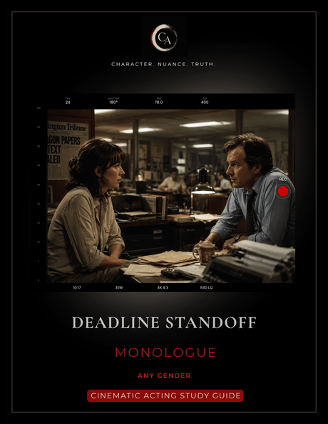 Deadline Standoff Monologue - Any Gender
