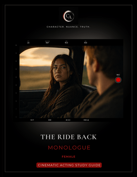 The Ride Back Monologue - Female