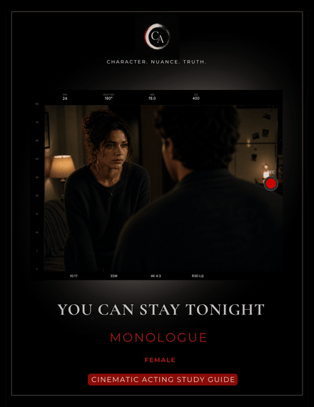 You Can Stay Tonight Monologue - Female