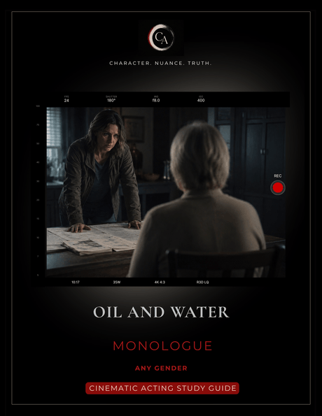Oil and Water Monologue - Female