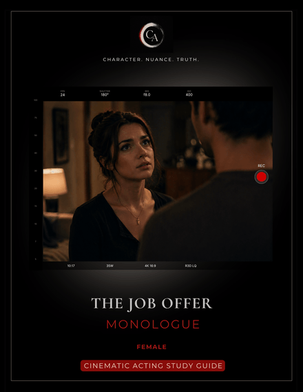 The Job Offer Monologue - Any Gender