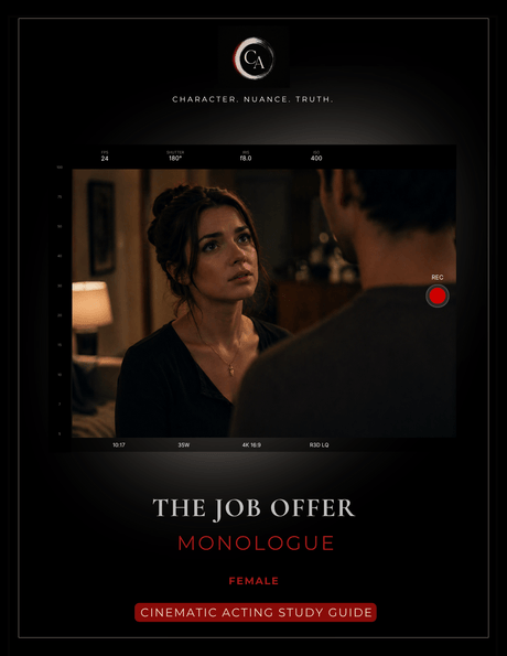 The Job Offer Monologue - Any Gender