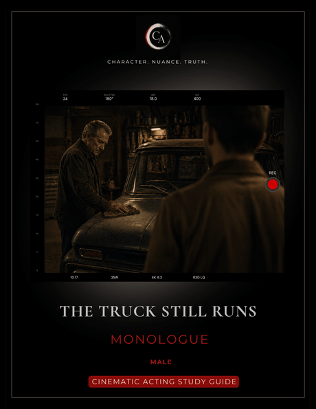 The Truck Still Runs Monologue - Male