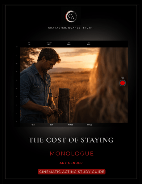 The Cost of Staying Monologue - Any Gender