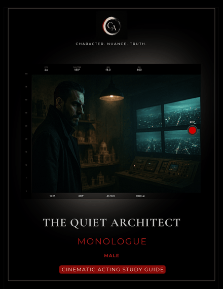 The Quiet Architect Monologue - Male