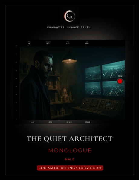The Quiet Architect Monologue - Male