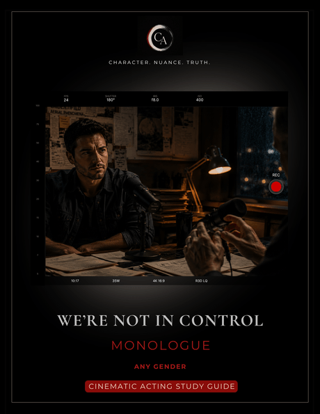 We're Not in Control Monologue - Any Gender